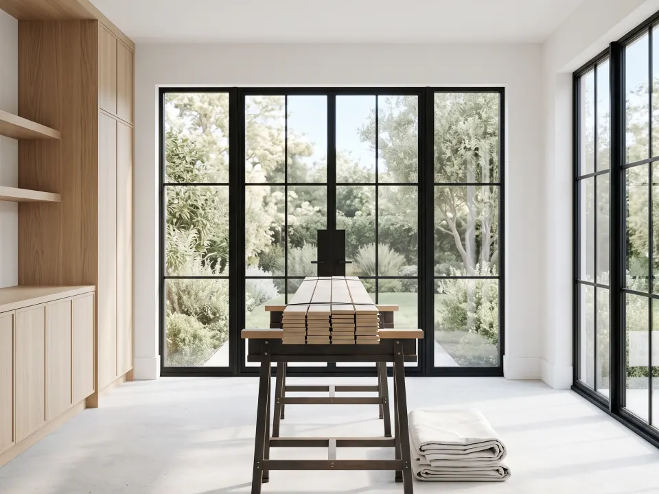 Home renovation managed by a general contractor
